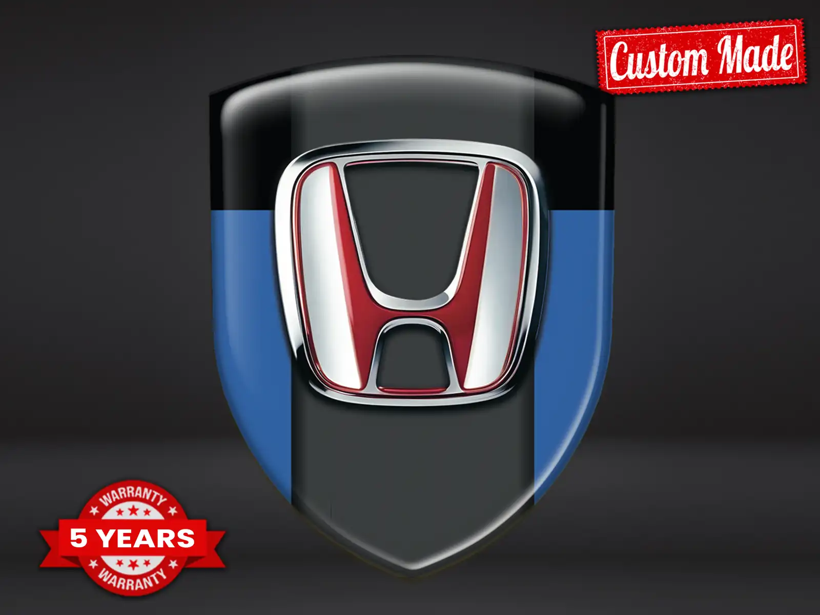 Honda Badge Auto Personalizzati Max Chic Pro Design